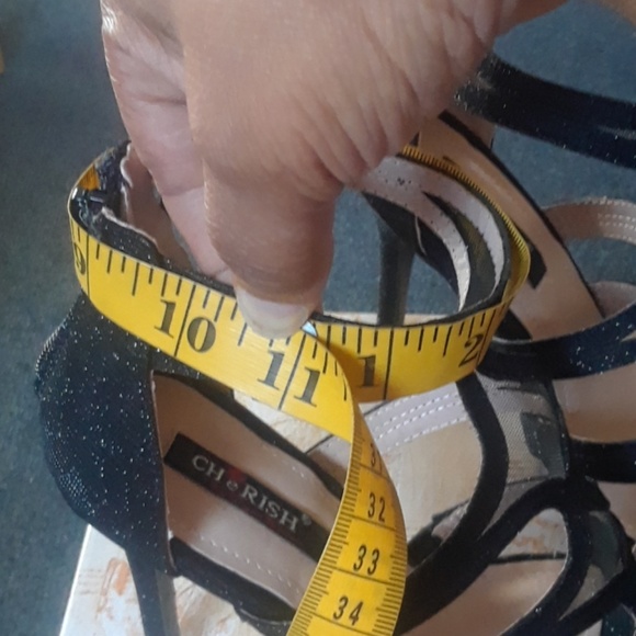 Women's Sparkle Caged Upper Mesh Stiletto Heels - Picture 5 of 7